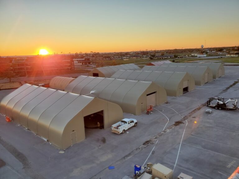 Sprung Project Tyndall AFB Military Warehousing