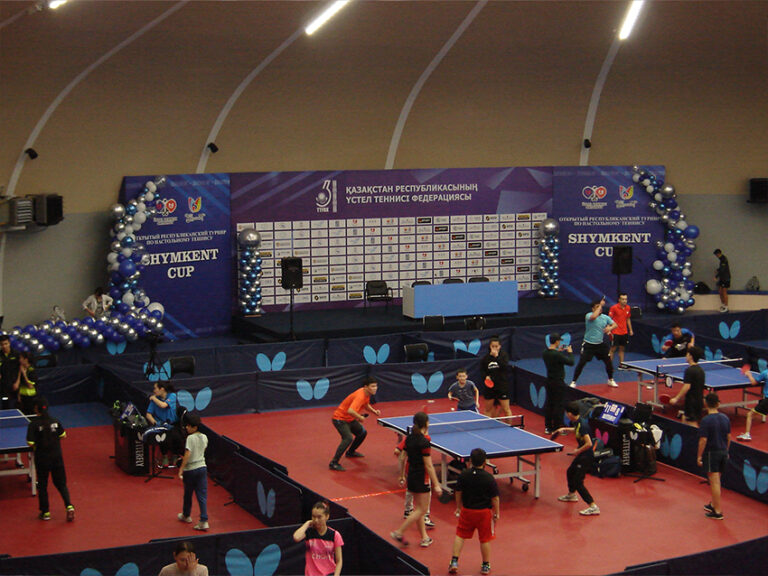 Sprung Project Shymkent Table Tennis Center Racket Sports