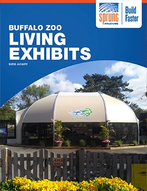 Sprung Build Faster project report on Bird Aviary at Buffalo Zoo