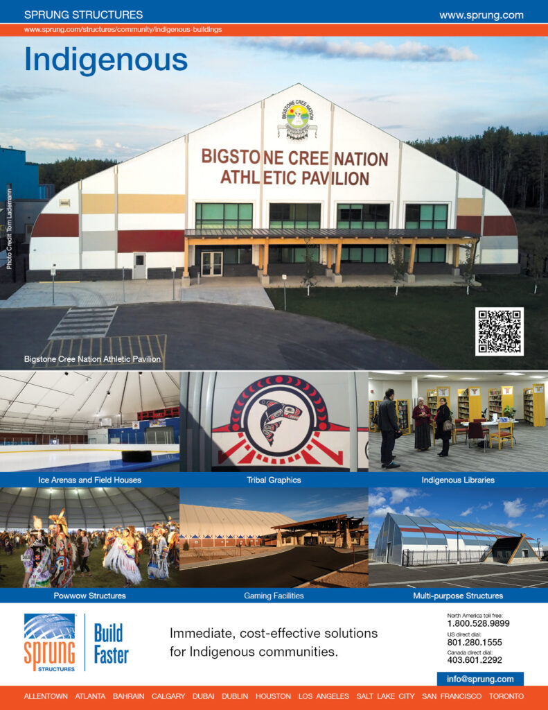 First Nations Facilities, Pavilion Buildings - Sprung